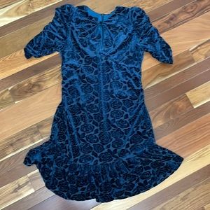 Velvet Floral Dress!